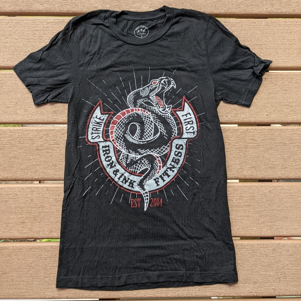 Small Iron & Ink fitness tee